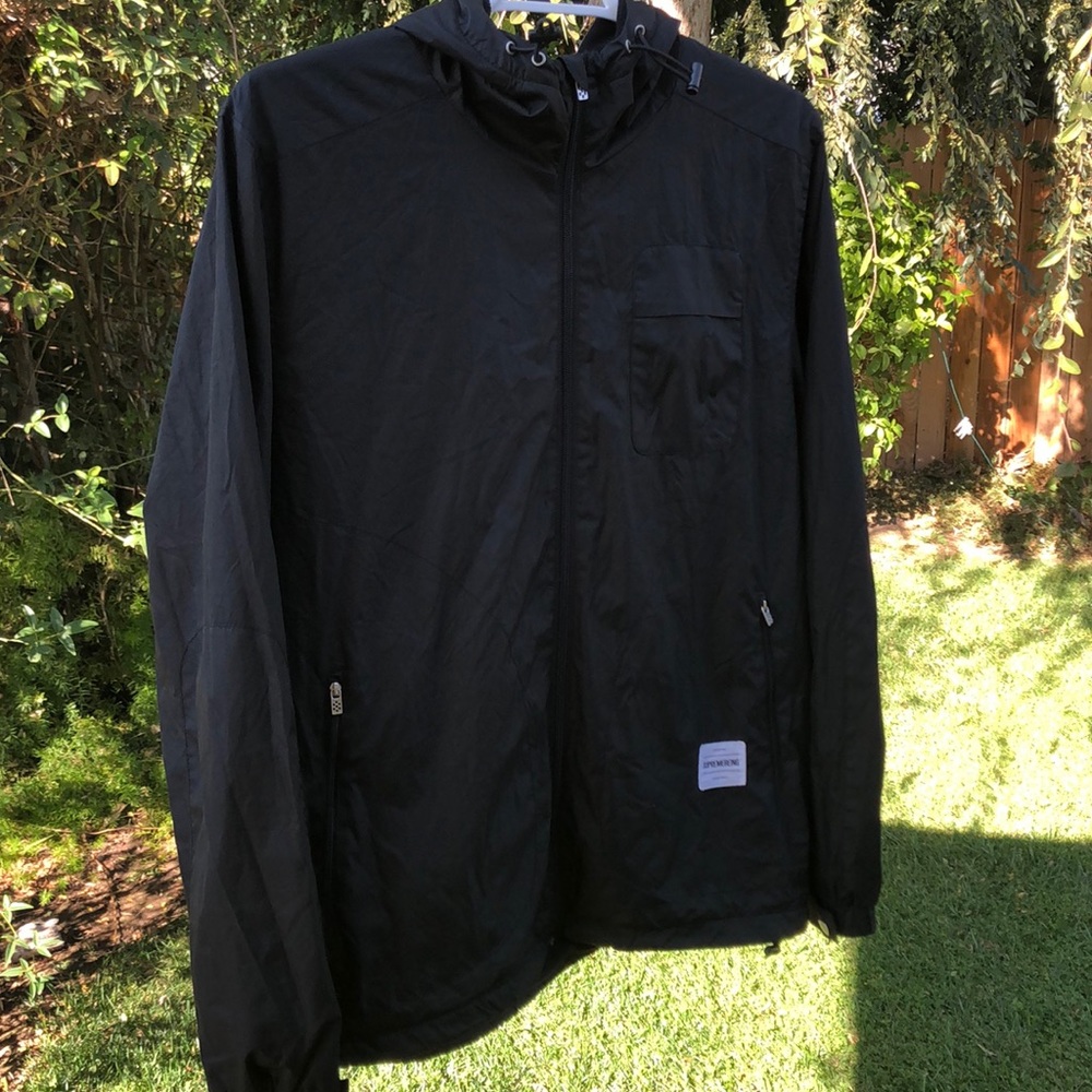 Fleece-lined Supremebeing windbreaker jacket